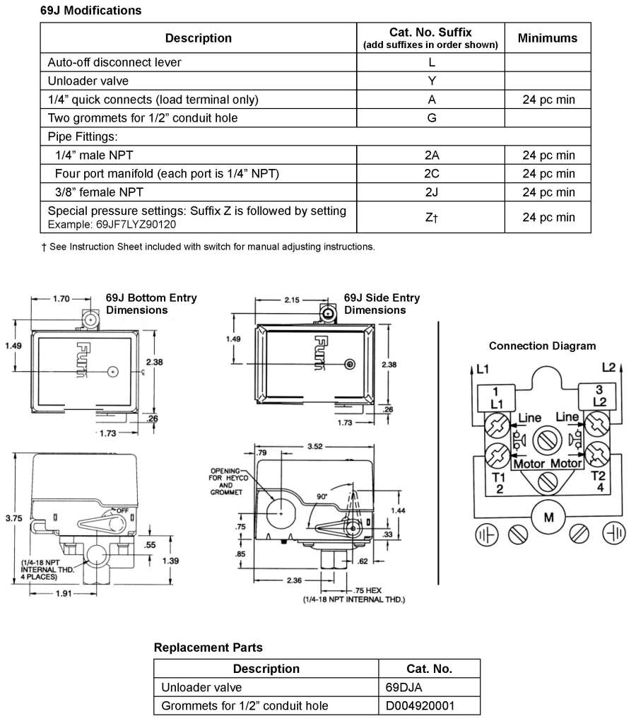 Hubbell Pressure Switch Wiring Diagram Wiring Diagram